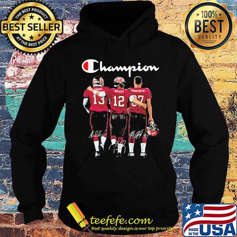 Champion Tampa Bay Buccaneers Football Shirt Hoodie Champion Tampa Bay Buccaneers Football Shirt Hoodie