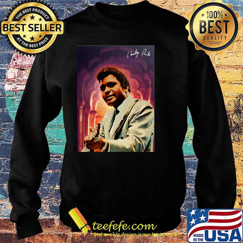 Charley Pride Signature Guitar Shirt Sweater Charley Pride Signature Guitar Shirt Sweater