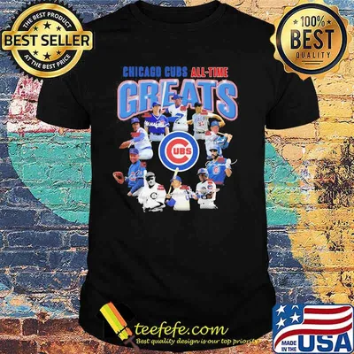 Chicago Cubs All Time Greats Signature Shirt