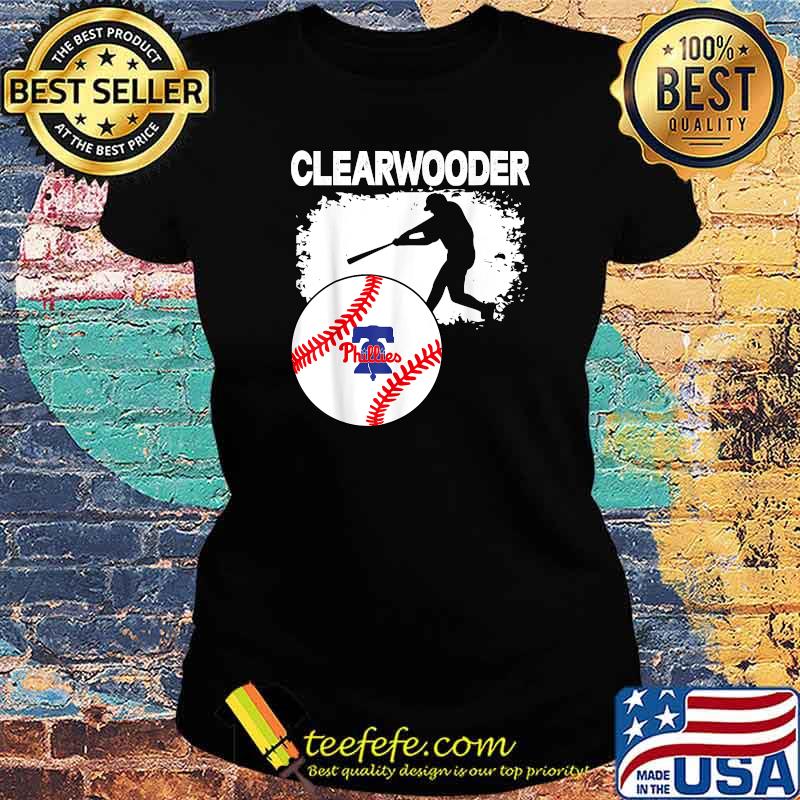 Clearwooder Philly Baseball Tee Clearwater Shirt Ladies tee Clearwooder Philly Baseball Tee Clearwater Shirt Ladies tee