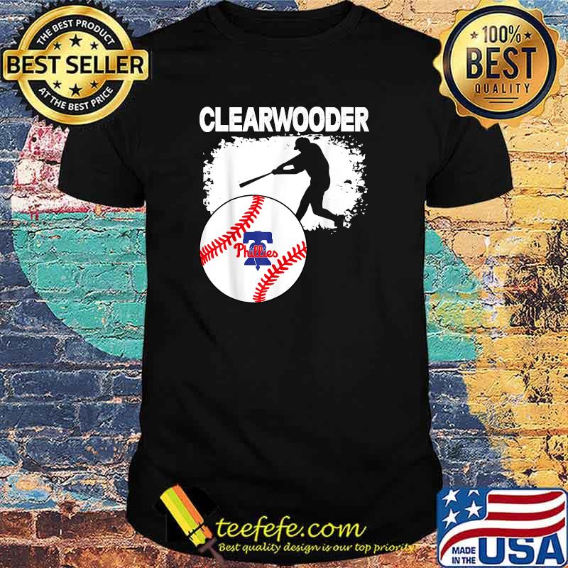 Clearwooder Philly Baseball Tee Clearwater Shirt