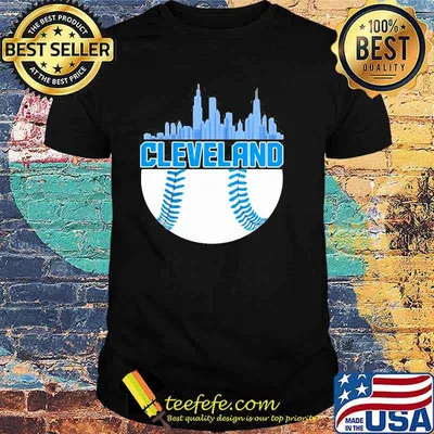 CLEVELAND HOMETOWN INDIAN VINTAGE FOR BASEBALL SHIRT