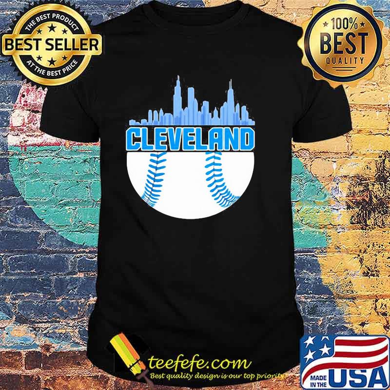 CLEVELAND HOMETOWN INDIAN VINTAGE FOR BASEBALL SHIRT