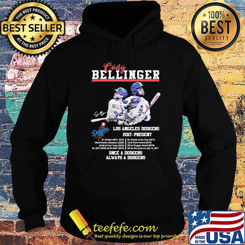 Cody Bellinger Los Angeles Dodgers 2017 Once A Dodgers Always A Dodgers Signature Shirt Hoodie Cody Bellinger Los Angeles Dodgers 2017 Once A Dodgers Always A Dodgers Signature Shirt Hoodie