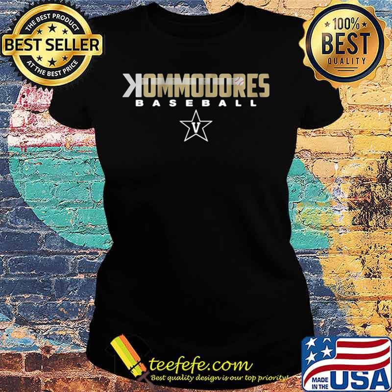 Commodores baseball Ladies tee Commodores baseball Ladies tee