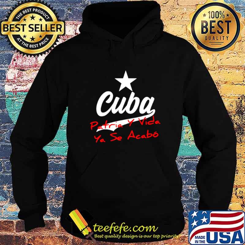 Cuba Vida Cuba Patria Se Acabó El Silencio Hoodie Cuba Vida Cuba Patria Se Acabó El Silencio Hoodie