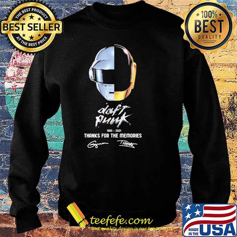 Daft Punk 1993 2021 28th Thank You For The Memories Shirt Sweater Daft Punk 1993 2021 28th Thank You For The Memories Shirt Sweater