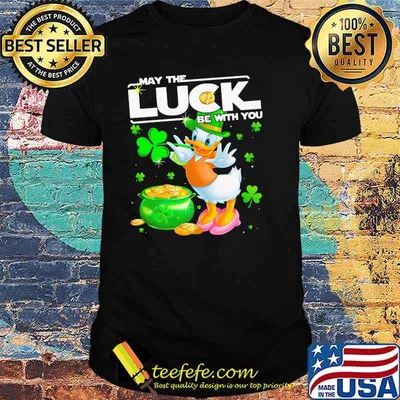 Daisy May The Luck Be With You Patrick Day Shirt