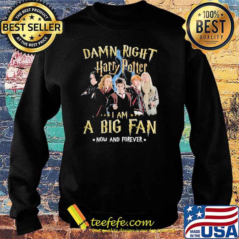 Damn Right Harry Potter I Am A Big Fan Now And Forever Stars Shirt Sweater Damn Right Harry Potter I Am A Big Fan Now And Forever Stars Shirt Sweater