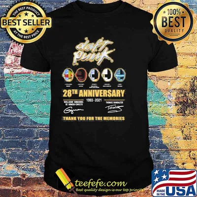 Dark Punk 28th Anniversary 1993 2021 Thank You For The Memories Shirt