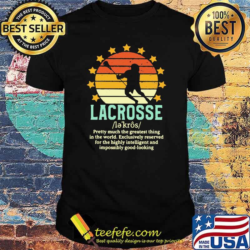 Definition Lacrosse Star Vintage Sunset Shirt