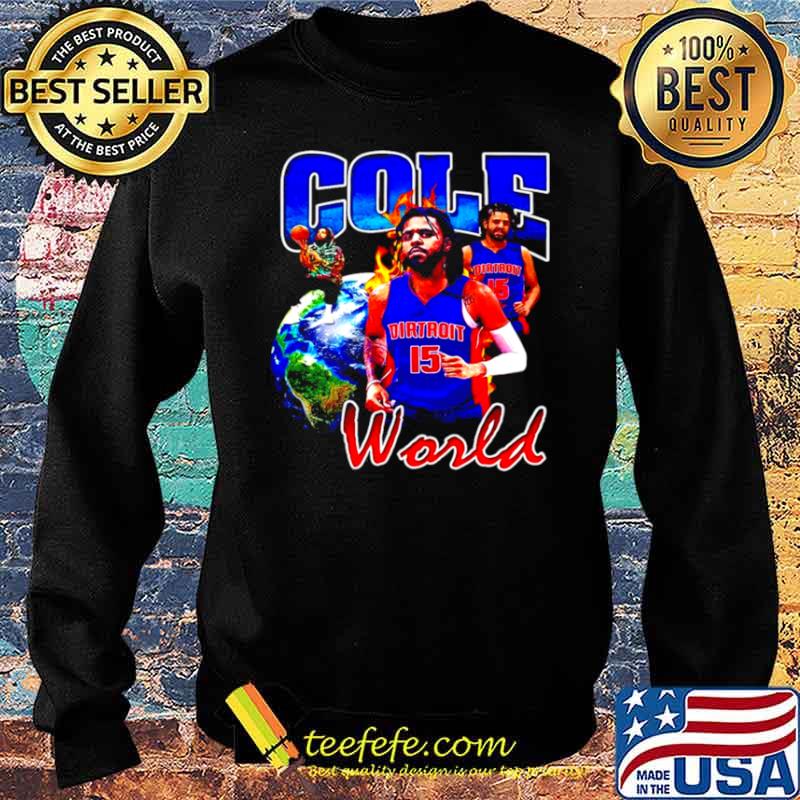 Detroit Pistons gole world Sweater Detroit Pistons gole world Sweater