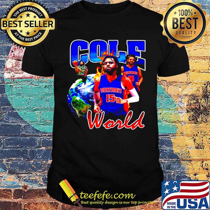 Detroit Pistons gole world shirt Detroit Pistons gole world shirt