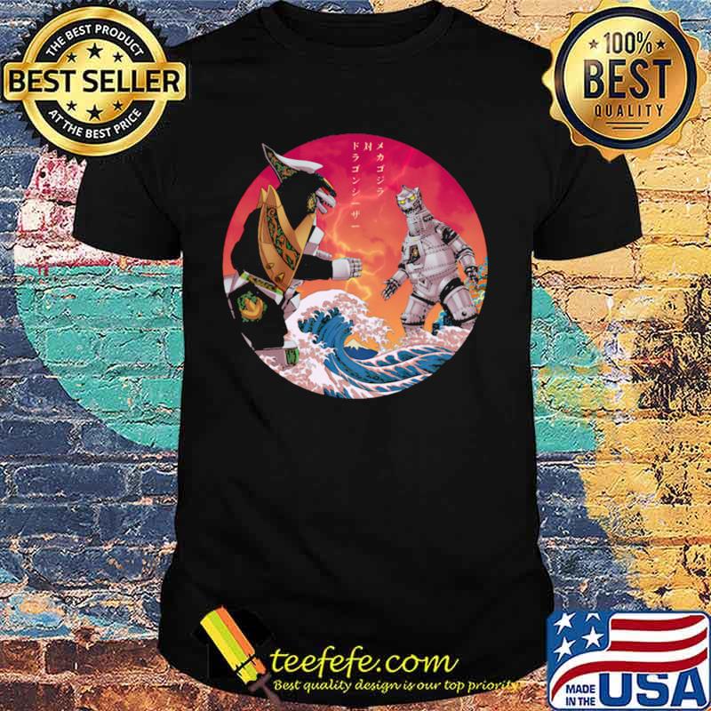 Discover Japan Mechagodzilla Vs Godzilla shirt