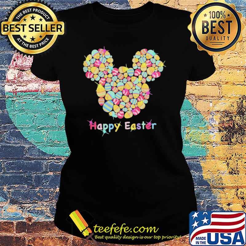 Disney Mickey Mouse Happy Easter Eggs 2021 Ladies tee Disney Mickey Mouse Happy Easter Eggs 2021 Ladies tee