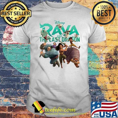 Disney Raya And The Last Dragon Characters Shirt