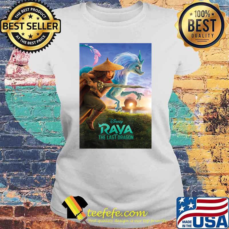 Disney Raya And The Last Dragon Movie Poster Shirt Laides tee Disney Raya And The Last Dragon Movie Poster Shirt Laides tee
