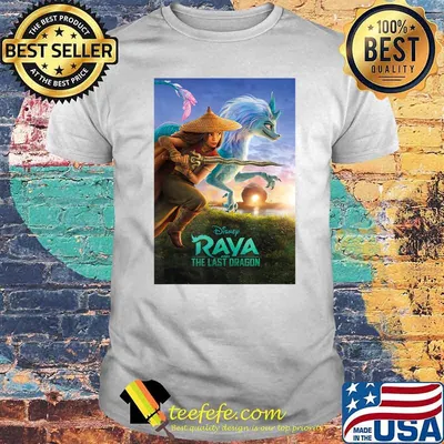 Disney Raya And The Last Dragon Movie Poster Shirt