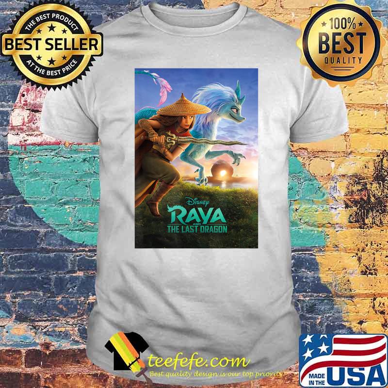 Disney Raya And The Last Dragon Movie Poster Shirt Disney Raya And The Last Dragon Movie Poster Shirt