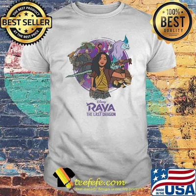 Disney Raya And The Last Dragon Raya And Crew Shirt