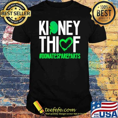 Donate Spare Parts Kidneys Organ Donor Survivor Shirt