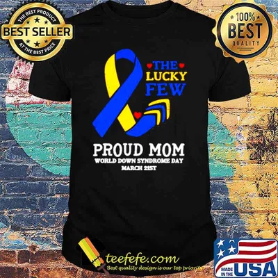 Down Syndrome Day March 21St Ribbon Shirt