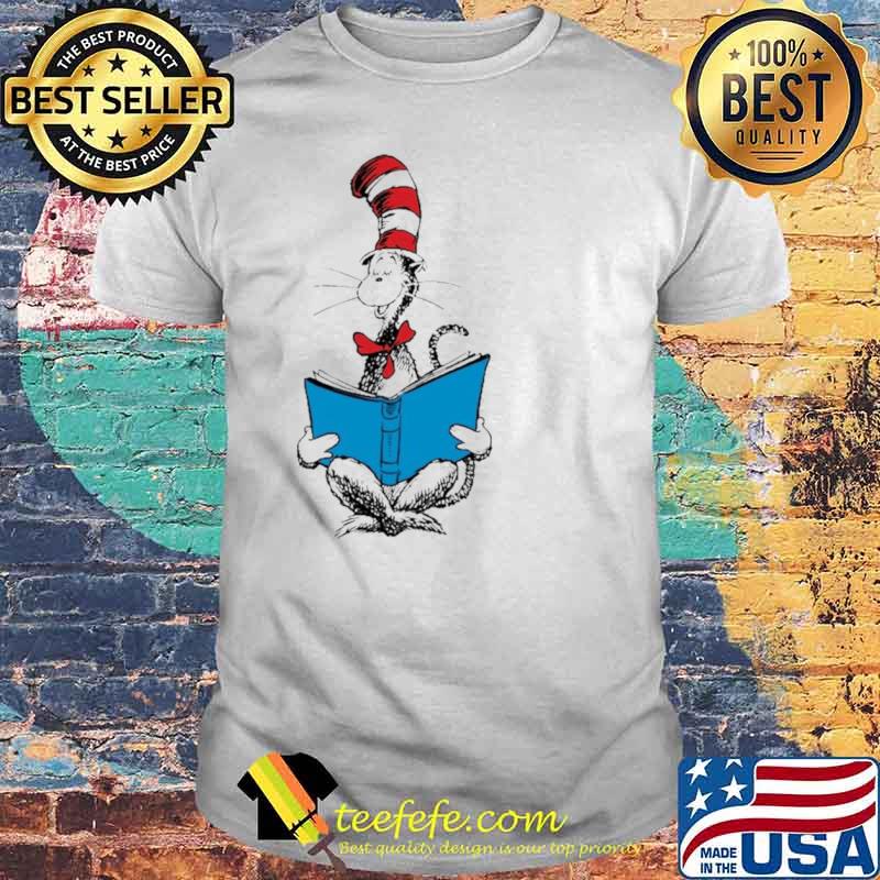 Dr. Seuss Reading Cat Shirt