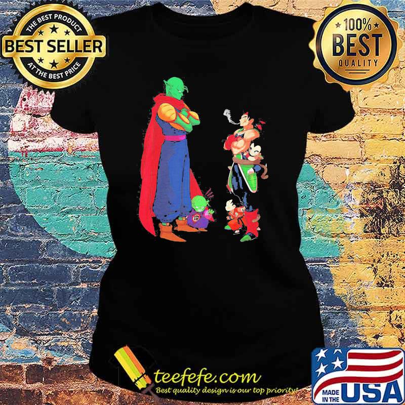 Dragonball With Son Goku Vs Pikkoro Daimao Shirt Ladies tee Dragonball With Son Goku Vs Pikkoro Daimao Shirt Ladies tee
