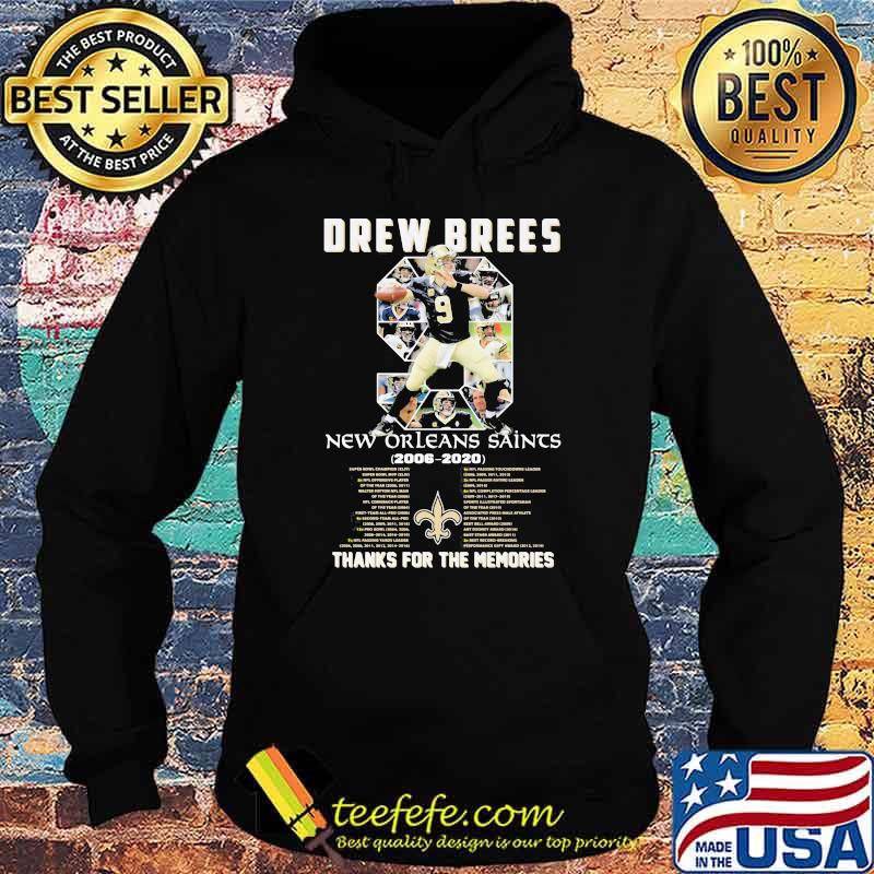 Drew Brees Legend New Orleans Saints Thanks For The Memoris Signature Shirt Hoodie Drew Brees Legend New Orleans Saints Thanks For The Memoris Signature Shirt Hoodie