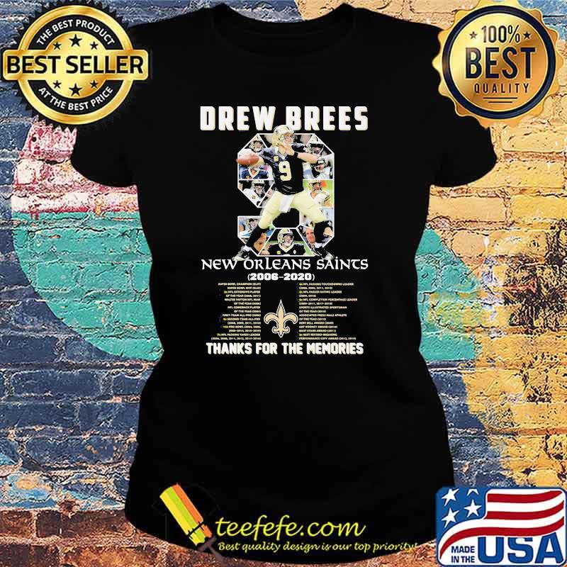Drew Brees Legend New Orleans Saints Thanks For The Memoris Signature Shirt Ladies tee Drew Brees Legend New Orleans Saints Thanks For The Memoris Signature Shirt Ladies tee