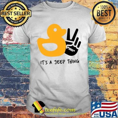 Duck And Peace Its A Jeep Thing shirt