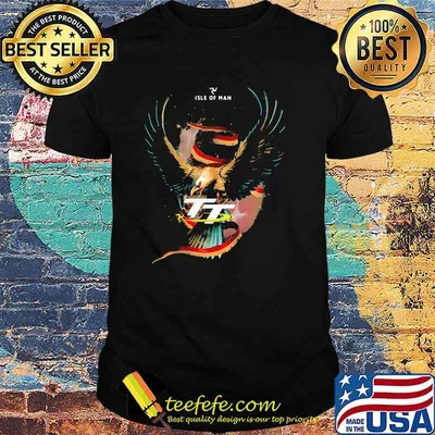 Eagles With Logo Isle Of Man Tt Shirt