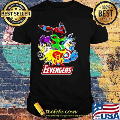 Evengers Pokemon shirt