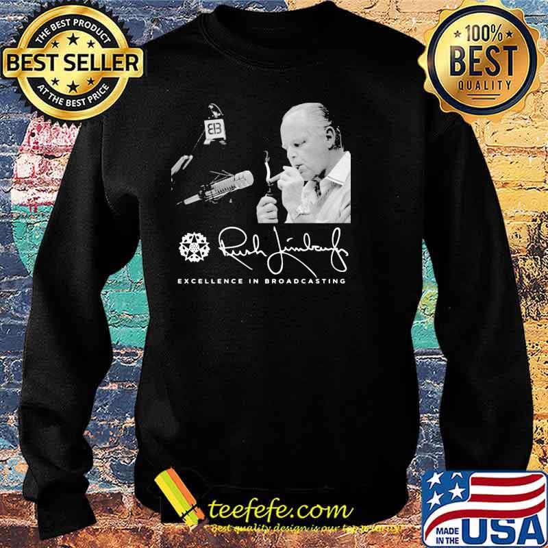 Excellence In Broadcasting Rush Limbaugh 1951 2021 Shirt Sweater Excellence In Broadcasting Rush Limbaugh 1951 2021 Shirt Sweater