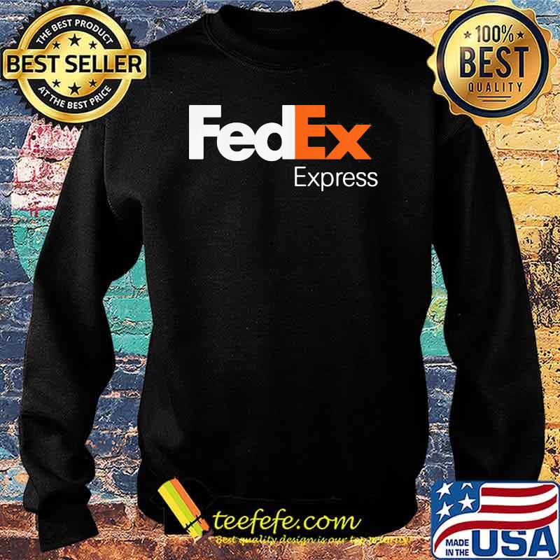 Fedex Express Logo White Orange Shirt Sweater Fedex Express Logo White Orange Shirt Sweater