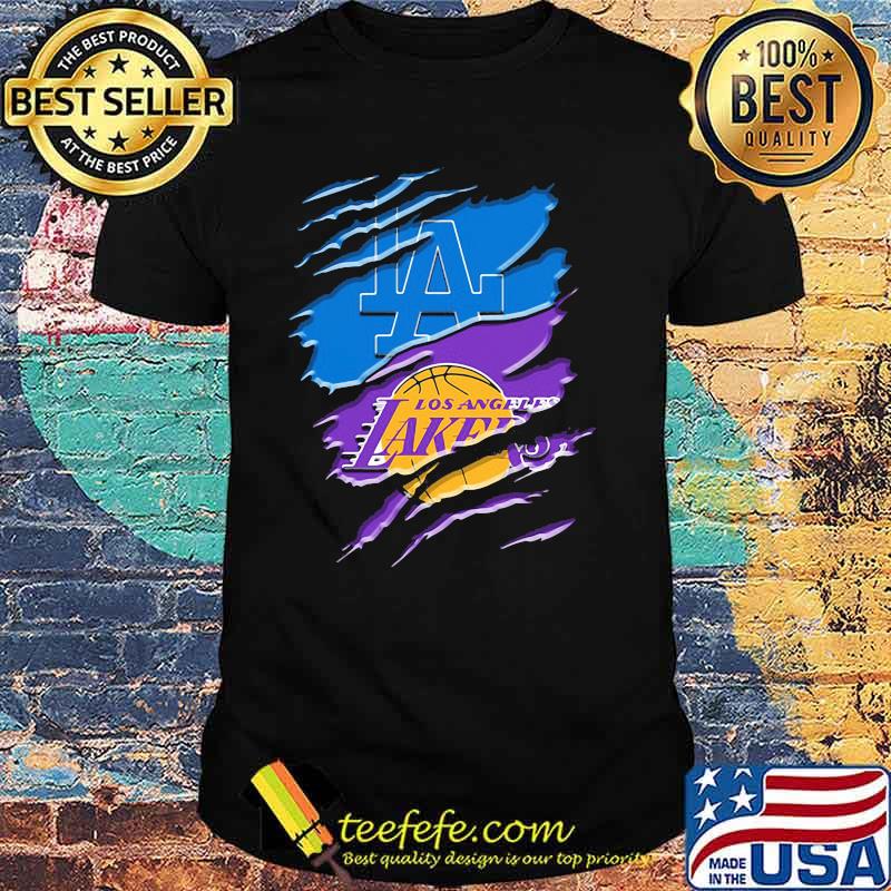 Football Team Los Angeles And Lakers Shirt