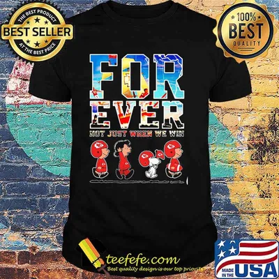 Forever Not Just When We Win Snoopy Vs Friends Tampa Bay Buccaneers Shirt
