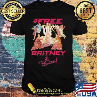 Free Britney Botticelli Birth Of Venus Signature Disney Shirt
