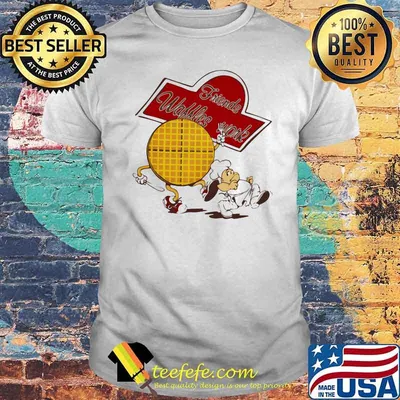 Friends Waffles Work Chef Shirt