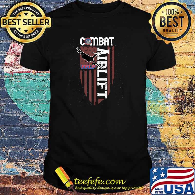 Globemaster III Combat Airlift Airplane American flag shirt