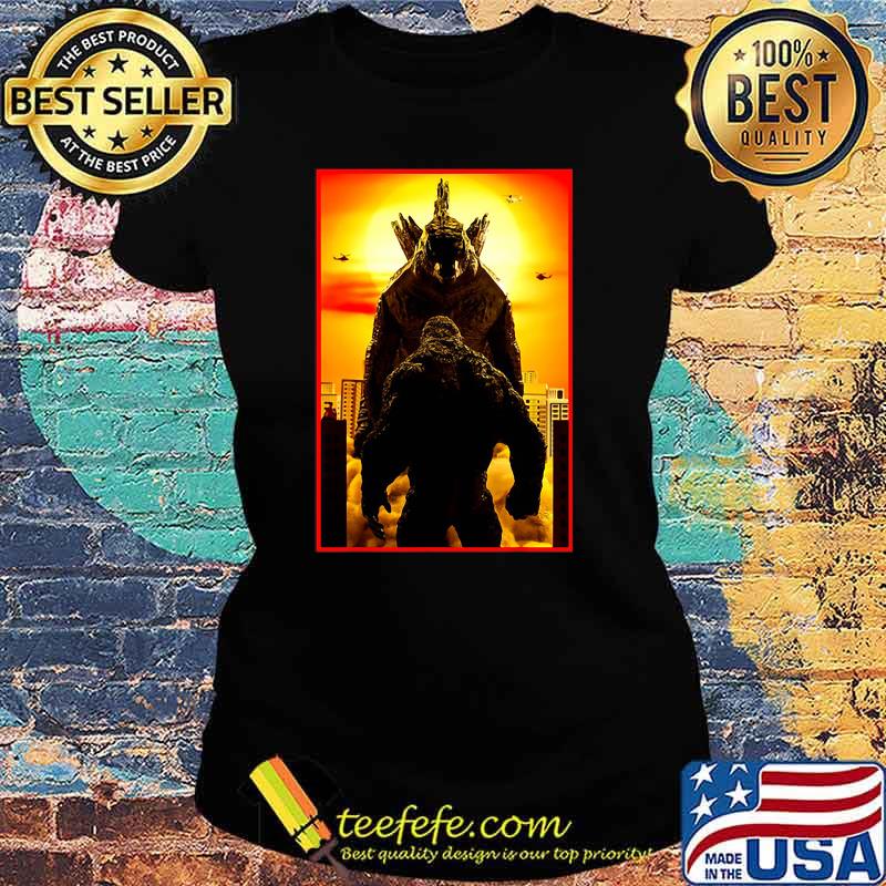 Godzilla Vs King Kong Shirt Ladies tee Godzilla Vs King Kong Shirt Ladies tee