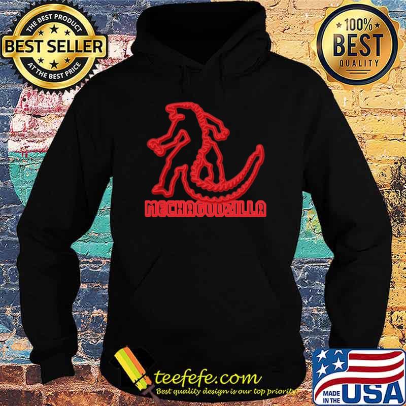 Godzilla vs Kong Mechagodzilla Neon Shirt Hoodie Godzilla vs Kong Mechagodzilla Neon Shirt Hoodie