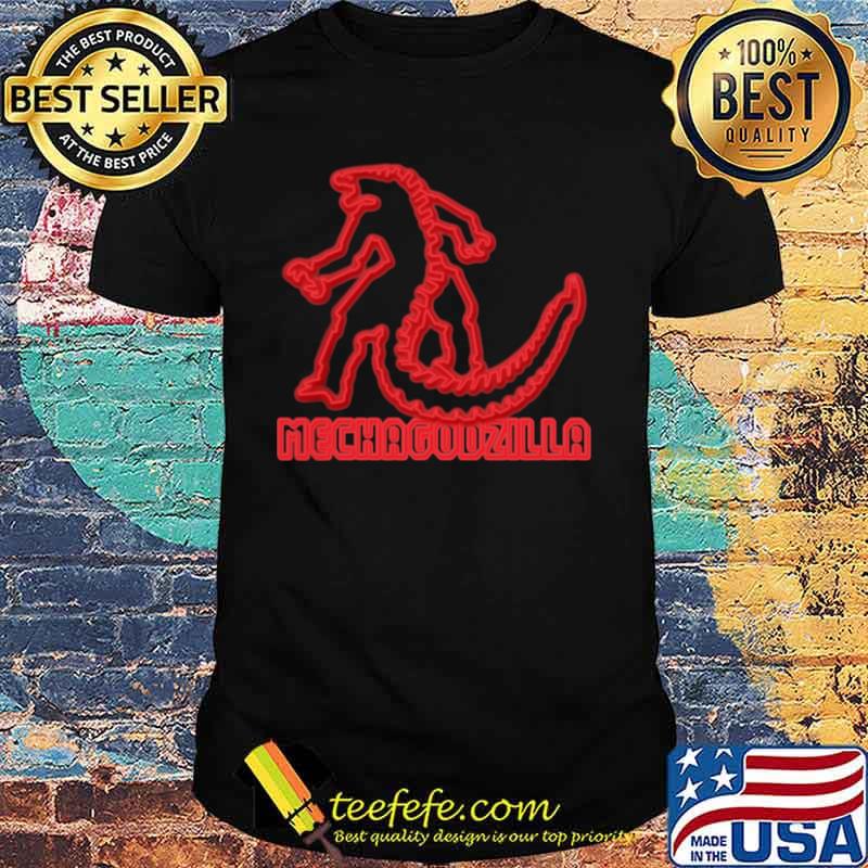 Godzilla vs Kong Mechagodzilla Neon Shirt