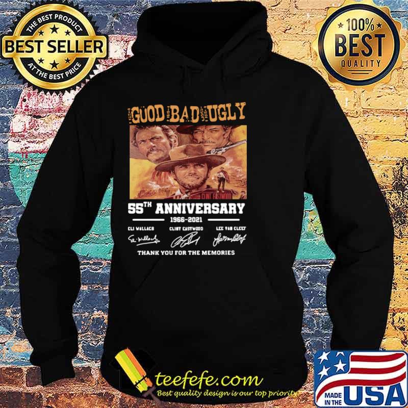 Goud Bad Ugly 55th Anniversary 1966 2021 Thank You For The Memories Hoodie Goud Bad Ugly 55th Anniversary 1966 2021 Thank You For The Memories Hoodie
