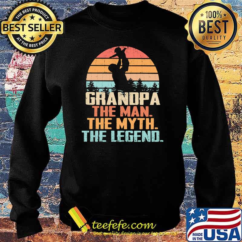 Grandpa The Man The Myth The Legend Vintage Shirt Sweater Grandpa The Man The Myth The Legend Vintage Shirt Sweater