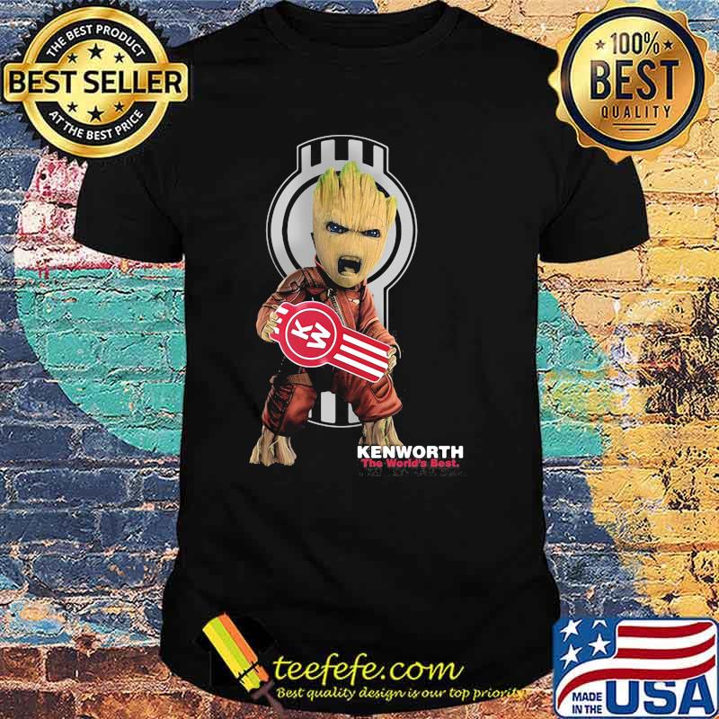 Groot With Kenworth The World’s Best Shirt Groot With Kenworth The World’s Best Shirt