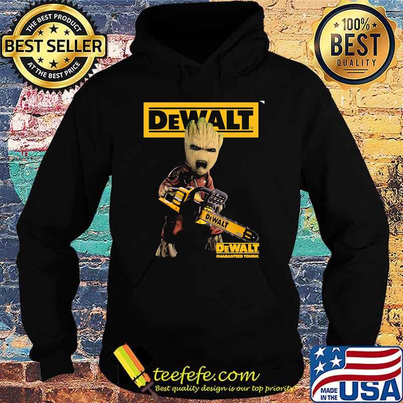 Groot With Logo Dewalt Shirt Hoodie Groot With Logo Dewalt Shirt Hoodie