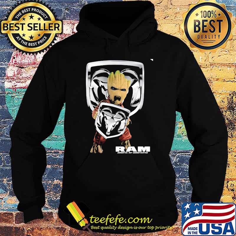 Groot With Logo Ram Comestic Not Donmesticated Shirt Hoodie Groot With Logo Ram Comestic Not Donmesticated Shirt Hoodie