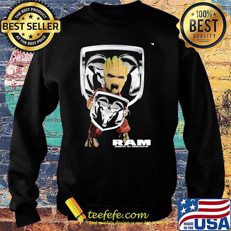 Groot With Logo Ram Comestic Not Donmesticated Shirt Sweater Groot With Logo Ram Comestic Not Donmesticated Shirt Sweater