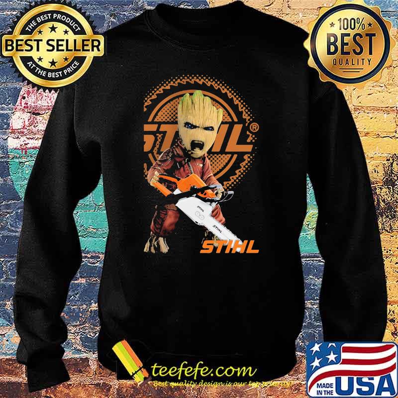 Groot With Logo Stihl Shirt Sweater Groot With Logo Stihl Shirt Sweater